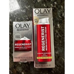 Olay Regenerist Micro-Sculpting Cream bundle Moisturizer SPF 30 Broad Spectrum 1
